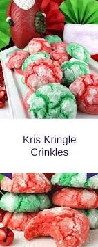 Rate this recipe arriving home, we had our christmas with our gift not gifts, as some of today's children receive. Kris Kringle Crinkles Christmas Cookies Holidays Yumms Food Recipes Classic Christmas Cookie Recipe Cookies Recipes Christmas Crinkle Cookies Recipe