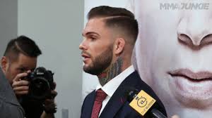 Cody Garbrandt Excited To Face Evasive Point Fighter Cruz Youtube