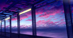 See a recent post on tumblr from @kohiicons about anime purple. Purple Anime Scenery Wallpapers Top Free Purple Anime Scenery Backgrounds Wallpaperaccess