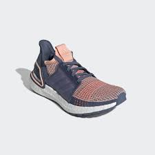 Adidas Black And Orange Running Shoes Ultraboost 19 Shoes Glow Pink Tech Ink Solar Orange G54013 Pink Adidas Adidas Ultra Boost Running Shoes