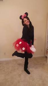 Cartoon Character Dress Up Minnie Costume Minnie Mouse Costume Minnie Mouse Halloween Costume