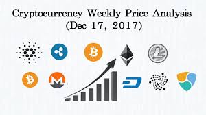 Almost all major cryptocurrencies fell on tuesday and the market slump has extended into wednesday. Cryptocurrency Weekly Price Analysis Dec 17 2017