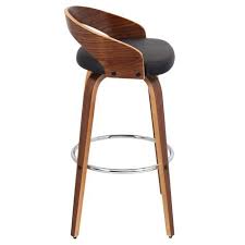 Features Stainless Steel Faux Leather Upholstery Wood Frame And Arms Frame Material Wood Metal Wood Bar Stools Bar Stools With Backs Modern Bar Stools