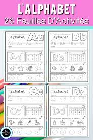 Use these tracing sheets to teach your french primary students . Pin On School Supplies