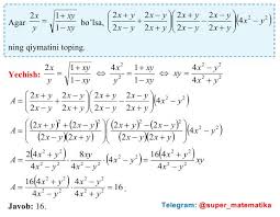 Super Matematika Telegram