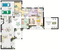 Plan Habille Rez De Chaussee Maison Villa De Plain Pied Plansdemaisonatypique How To Plan Craftsman Floor Plans House Plans