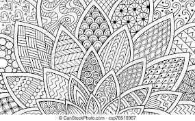 Details in the foreground and background) are. Abstract Line Art For Background Print Adult Coloring Book Coloring Page Engraving And So On Vector Illustrations Canstock