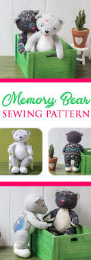 Teddy bear patterns free teddy bear sewing pattern sewing patterns free free pattern. Memory Bear Sewing Pattern Make A Teddy Bear From Old Clothes