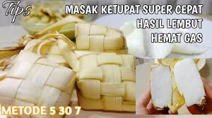 Metode 5 30 7 nya fah umi yasmin ini lagi viral ya, saya nyoba bikin bubur ketan hitam dengan metode ini dan berhasil^^, sebenarnya saya ngga asing dengan metode ini kalau bikin bubur kacang ijo, cuma saya ngga hitung waktunya, biasanya abis kacang ijonya di didihkan sebentar saya matikan api. Cara Masak Ketupat Cepat Hasil Lembut Sampai Kedalam Hemat Gas Youtube