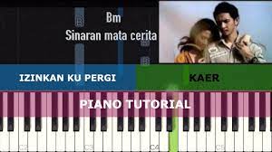 G em a bm g em f# verse 1: Izinkan Ku Pergi Kaer Piano Tutorial Youtube