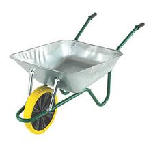 Replace the axle and fasten the entire wheel and tire assemble to the wheelbarrow. Walsall Easiload Puncture Proof Wheel Wheelbarrow Galvanised 85ltr Wheelbarrows Screwfix Com