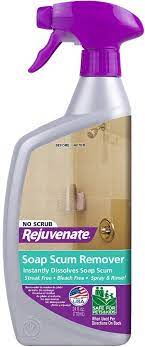 Maybe you would like to learn more about one of these? Amazon Com Rejuvenate Scrub Free Soap Scum Remover Shower Glass Door Cleaner Works On Ceramic Tile Chrome Plastic And More 24oz Home Kitchen