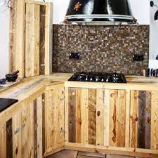 fabriquer des meubles de cuisine avec des palettes en bois meuble cuisine cuisine en palette palette bois