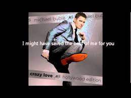 Supporta gli autori e le etichette dietro la sua creazione acquistandola qualora ti piacesse. Best Of Me Michael Buble Testo Testi E Traduzioni