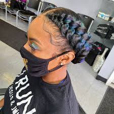 Hair braiding for absolute beginnerseasy hairstyle with two small brai… to finish up this style, use another small elastic to tie the two braids together at the back of your head, being careful not to grab any of the loose hairs nearby. 2021 Braided Hairstyles Amazing Braid Styles To Check Out Braids Hairstyles For Black Kids