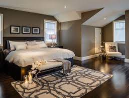 Bedroom Ideas Wall Colour With Dark Furniture And White Accents Home Bedroom Master Bedroom Colors Modern Master Bedroom