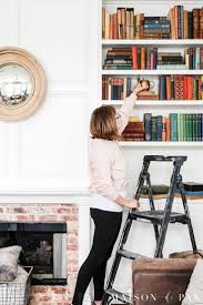 How To Decorate A Spring Living Room Maison De Pax Spring Living Room Decorating Shelves Decor