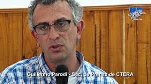 Compañero Guillermo Parodi en "Encuentro de Escuelas Técnicas"