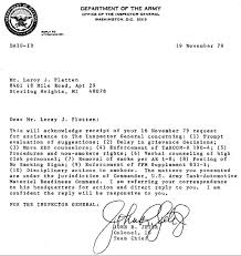 A general officer letter of reprimand can be filed in either a soldier's official military personnel file Loudermill Hearing Sample Letter