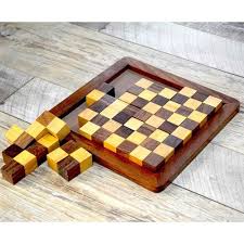 Themed crossword puzzles with a human touch. Wooden Puzzles And Games Wooden Puzzle Square Chess Design Manufacturer From Saharanpur