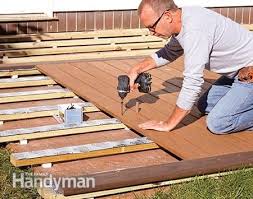How To Build A Deck Over A Concrete Patio Deck Over Concrete Diy Deck Concrete Patio