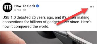 Click on save post option. How To Save Posts On Facebook To Read Them Later