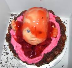 Funny baby shower cakes that. Baby Shower Cake Gross O Meter Challenge Howtobeadad Com