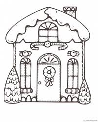 Discover thanksgiving coloring pages that include fun images of turkeys, pilgrims, and food that your kids will love to color. Gingerbread House Coloring Pages Free Printable Coloring4free Coloring4free Com