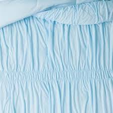 Double/queen and twin/ twin xl. Pillowfort Ruched Jersey Comforter Set Full Queen Jersey Comforter Comforter Sets Pillow Fort