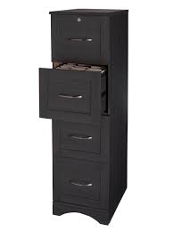 Four drawer file cabinet have a spacious and attractive design that allows most of the people in the office to store many documents. Realspace Pelingo 22 D 4 Drawer Letterlegal Vertical File Cabinet Dark Gray Office Depot