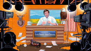 New york (ap) — tucker carlson and sean hannity are providing television viewers with a distinctly different vision of the democratic. What Tucker Carlson Is Doing In A Fake Log Cabin The Atlantic