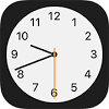 If you're talking about some change you've made to the way the clock appears on the upper middle of 2. 1