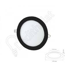 137 results for 9 watts led spot light. 9 Watt Siva Alti Yuvarlak Siyah Kasa Beyaz Isik Led Panel 21 53 Tl Kdv