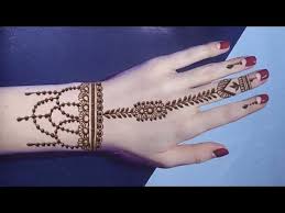 Bracelet Mehndi Design For Back Hand Ramzan Eid Special Mehandi Designs 09 Ridah Henna Art Youtube Di 2020 Henna Tangan Henna Mehndi