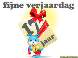 Jakosawi E Cards 17 Jaar Kado Kaart