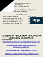 Program diploma lepasan ijazah (ato3d). Kumpulan N1 Konsep Dan Pengertian Pengurusan Kurikulum Bilik Darjah