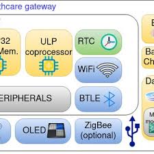 E-healthcare gateway components.