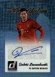 Buy from many sellers and get your cards all in one shipment! 2016 Donruss The Beautiful Game Autographs 20 Robert Lewandowski Nm Mt