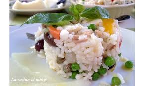 8 ensaladas para dar la vuelta al mundo recorrido con los ingredientes de la dieta mediterranea recetas clásicas y originales para hacer con arroz. Insalata Di Riso Mediterranea La Cucina Di Miky
