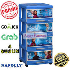 Bcbc m 242 ktsh hello kitty. Lemari Plastik Napolly Frozen 4 Susun Shopee Indonesia