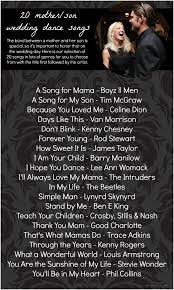 It doesn't have to be a family favorite, but something about the title, lyrics or melody should have personal significance and resonate with the anderson, sara d. 20 Mother Son Dance Song Ideas Hill City Bride Virginia Wedding Blog