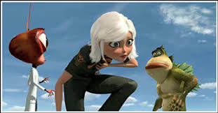 Это был первый полнометражный фильм dreamworks animation. Monstry Protiv Prishelcev