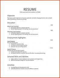 The website offers two forms of documents: Simple Resume Template Word File Addictionary