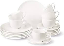 Vivo | villeroy & boch group new fresh collection set d.2 assiette a steak 30x25cm. Vivo By Villeroy Und Boch Group New Fresh Basic Kaffee Set 18 Tlg Fur Bis Zu 6 Personen Premium Porzellan Spulmaschinen Mikrowellengeeignet Weiss Amazon De Kuche Haushalt
