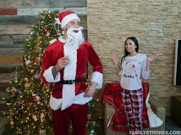 Free Porn Pics of Cute brunette Ariana Marie getting fucked by horny Santa  - MyPornstarBook.net