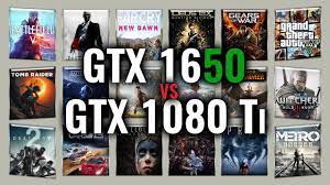 GTX 1650 vs GTX 1080 Ti Benchmarks | Gaming Tests Review & Comparison | 53  tests - YouTube