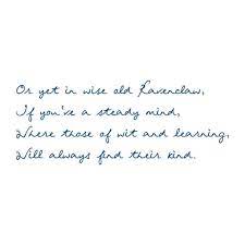 Ravenclaw Quote Sorting Hat Song Harry Potter