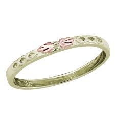 5.0 out of 5 stars 1. Landstroms Landstroms Black Hills 10k Green Gold Stackable Ring Walmart Com Walmart Com