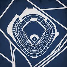 Yankee Stadium Map Art