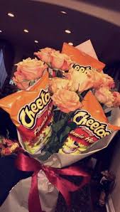 Pinterest Spiciwasabi Flower Hot Cheeto Bouquet For Valentine S Day Cute Birthday Gift Diy Birthday Gifts Sleepover Food